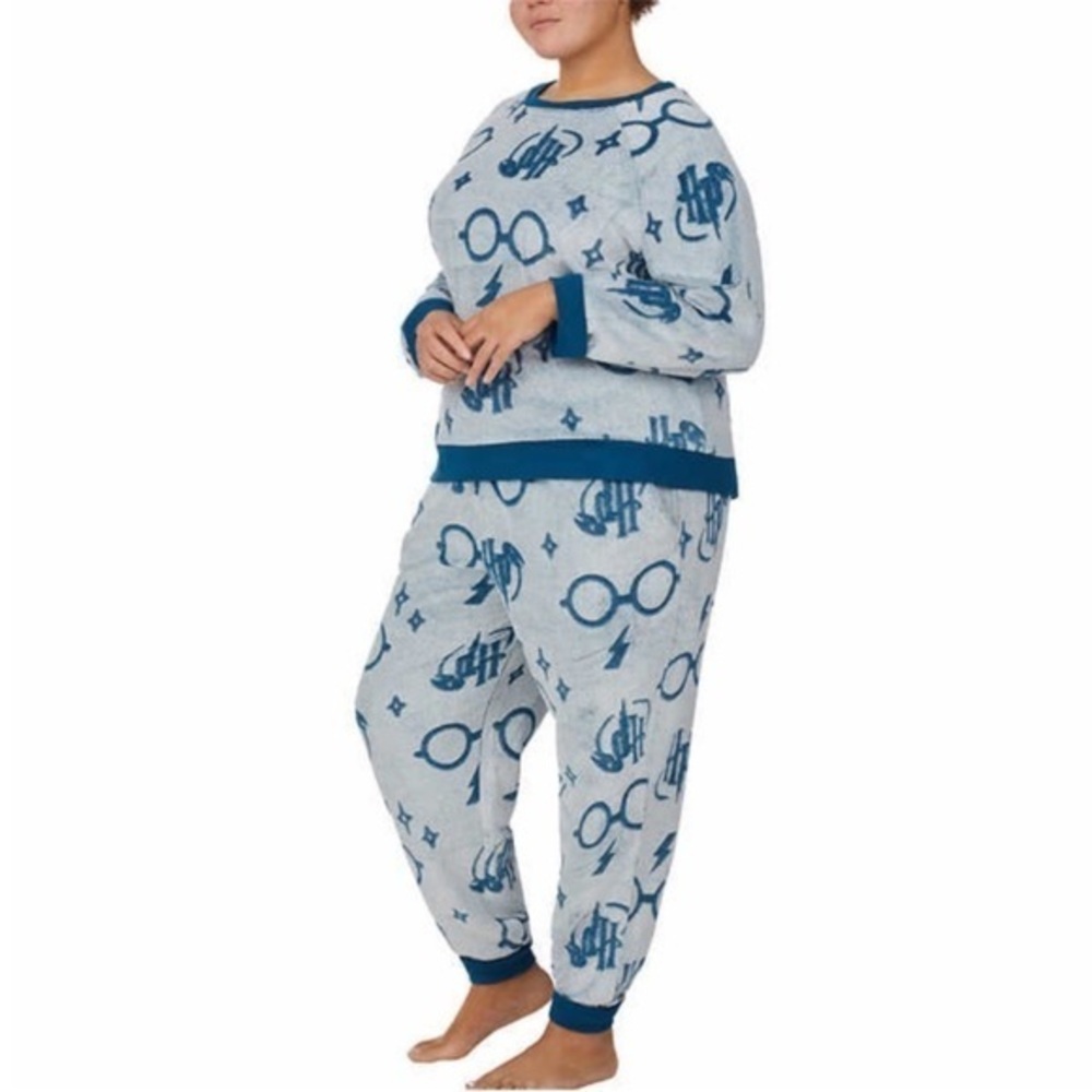 NWT HARRY POTTER Ladies' Fleece 2-piece Pajama Set 2X